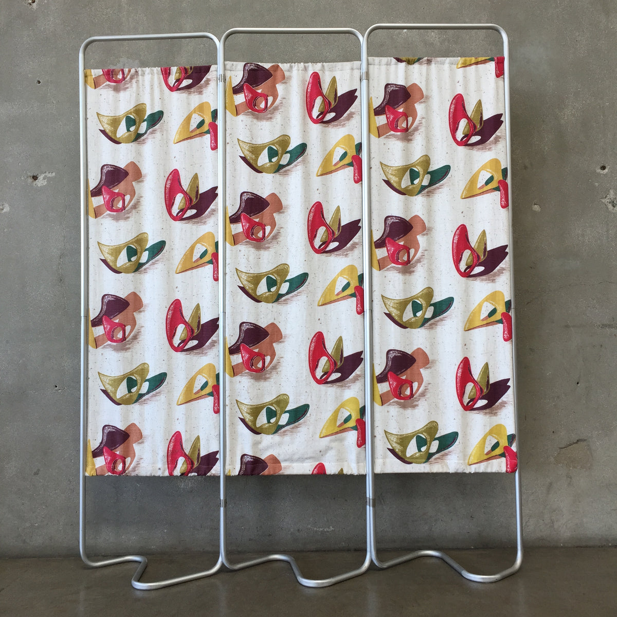 Vintage Mid Century Privacy Screen