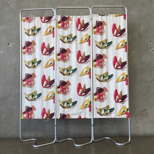 Vintage Mid Century Privacy Screen