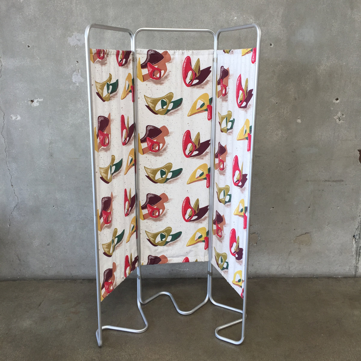 Vintage Mid Century Privacy Screen