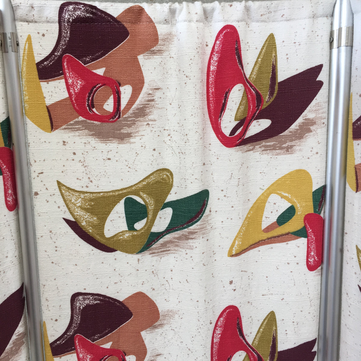Vintage Mid Century Privacy Screen