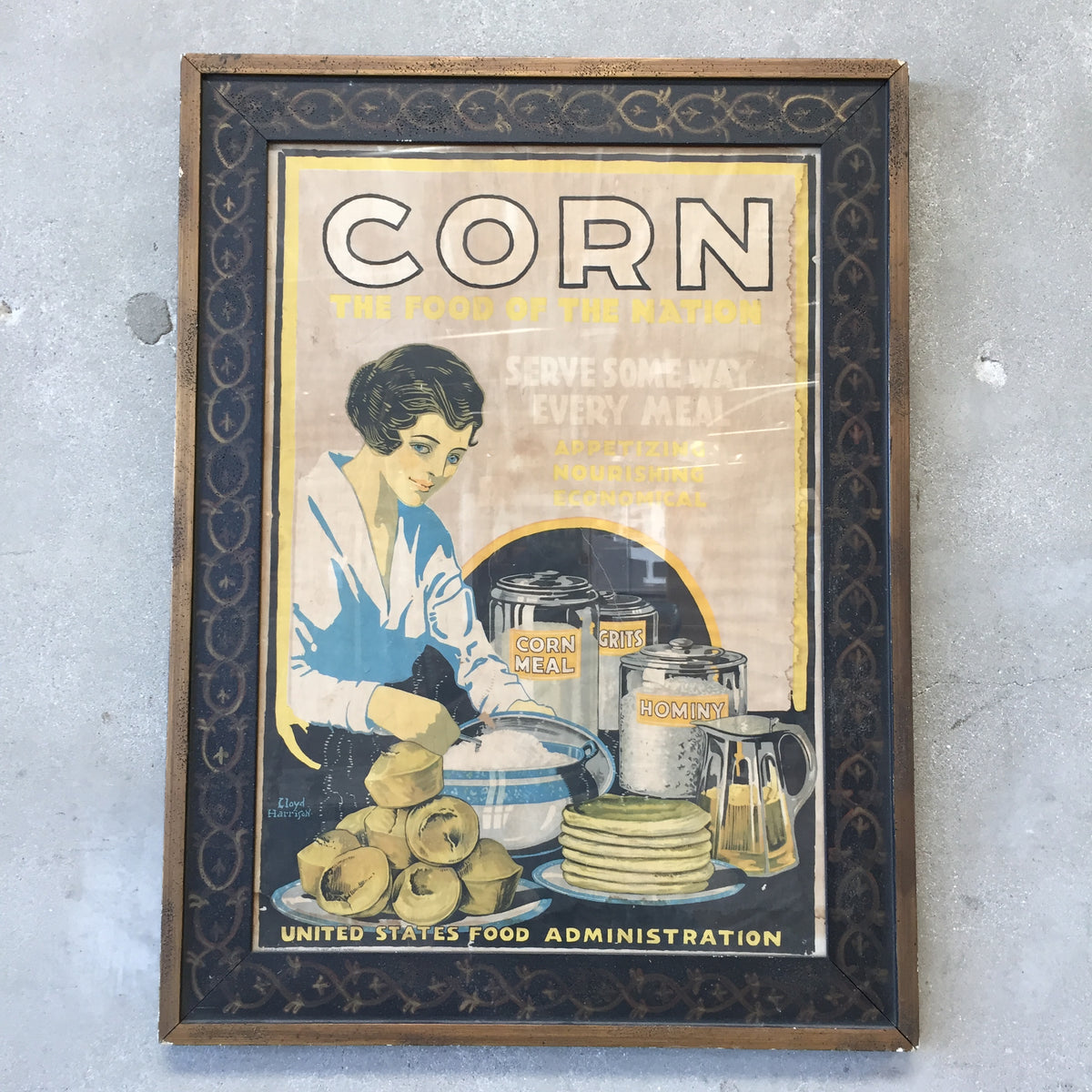 1920's Original US Food Administration Poster