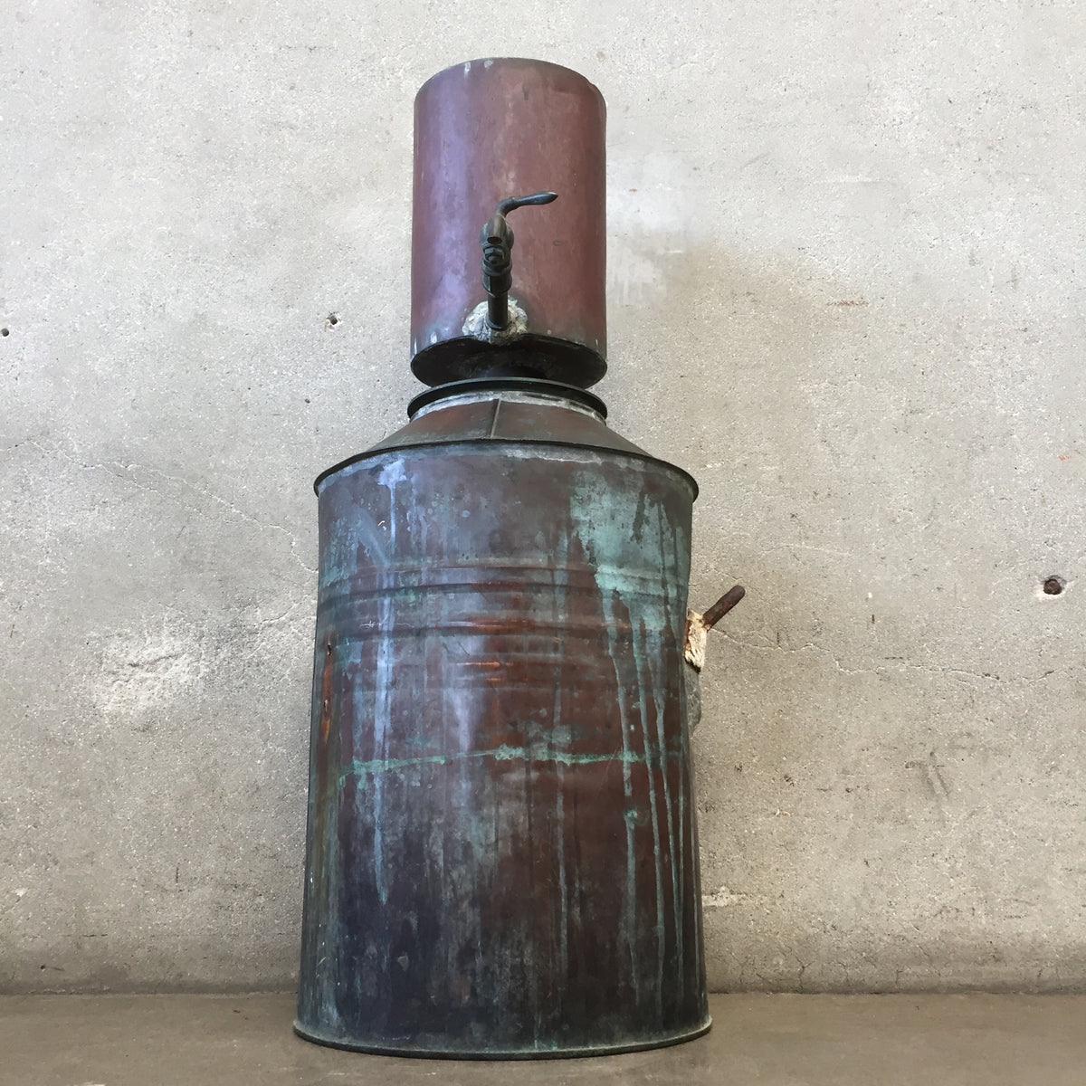 Vintage Copper Moonshine Whisky Still