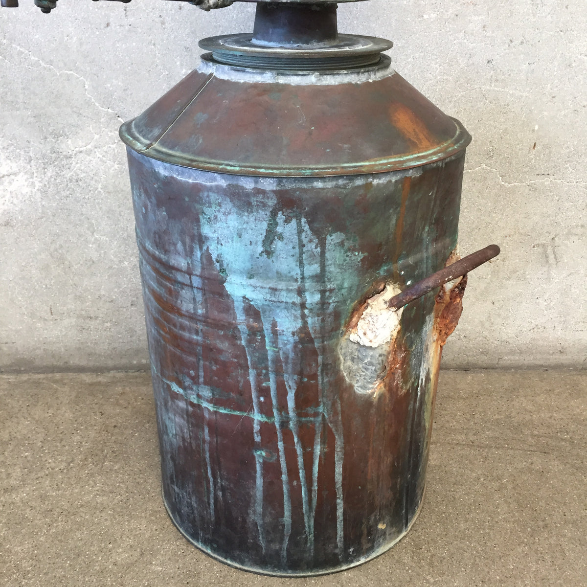 Vintage Copper Moonshine Whisky Still