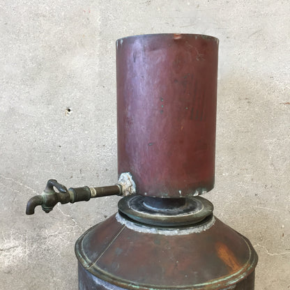 Vintage Copper Moonshine Whisky Still