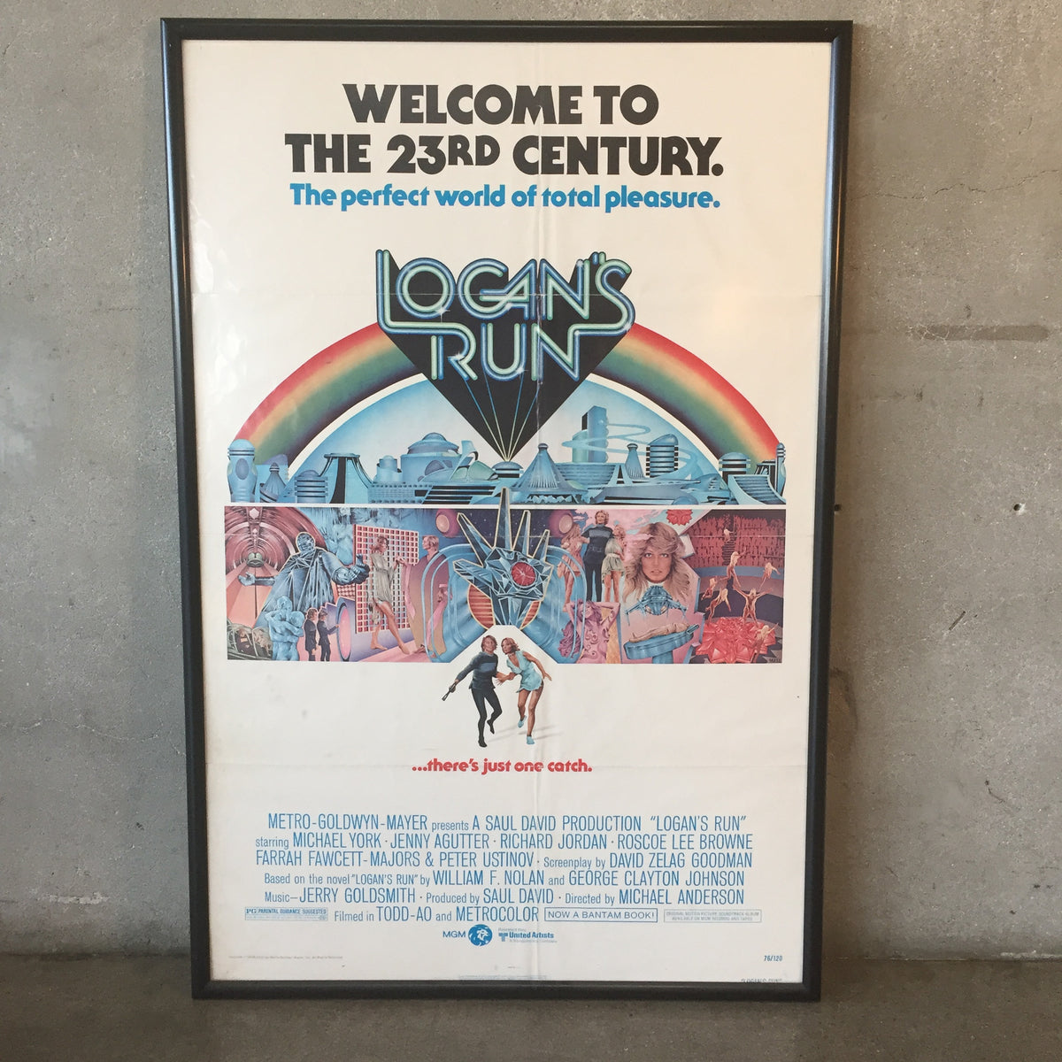 1975 Logans Run Original Movie Poster