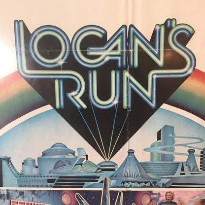 1975 Logans Run Original Movie Poster