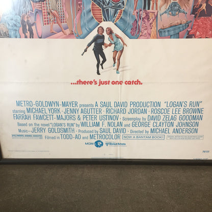 1975 Logans Run Original Movie Poster