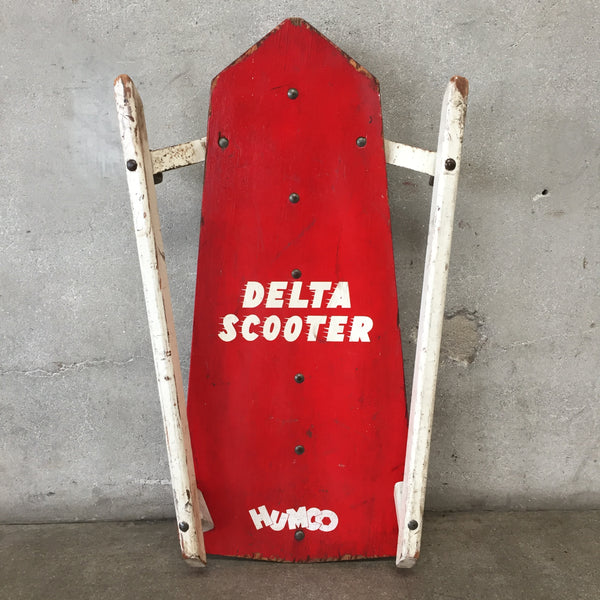 Vintage Rare Humco Delta Scooter