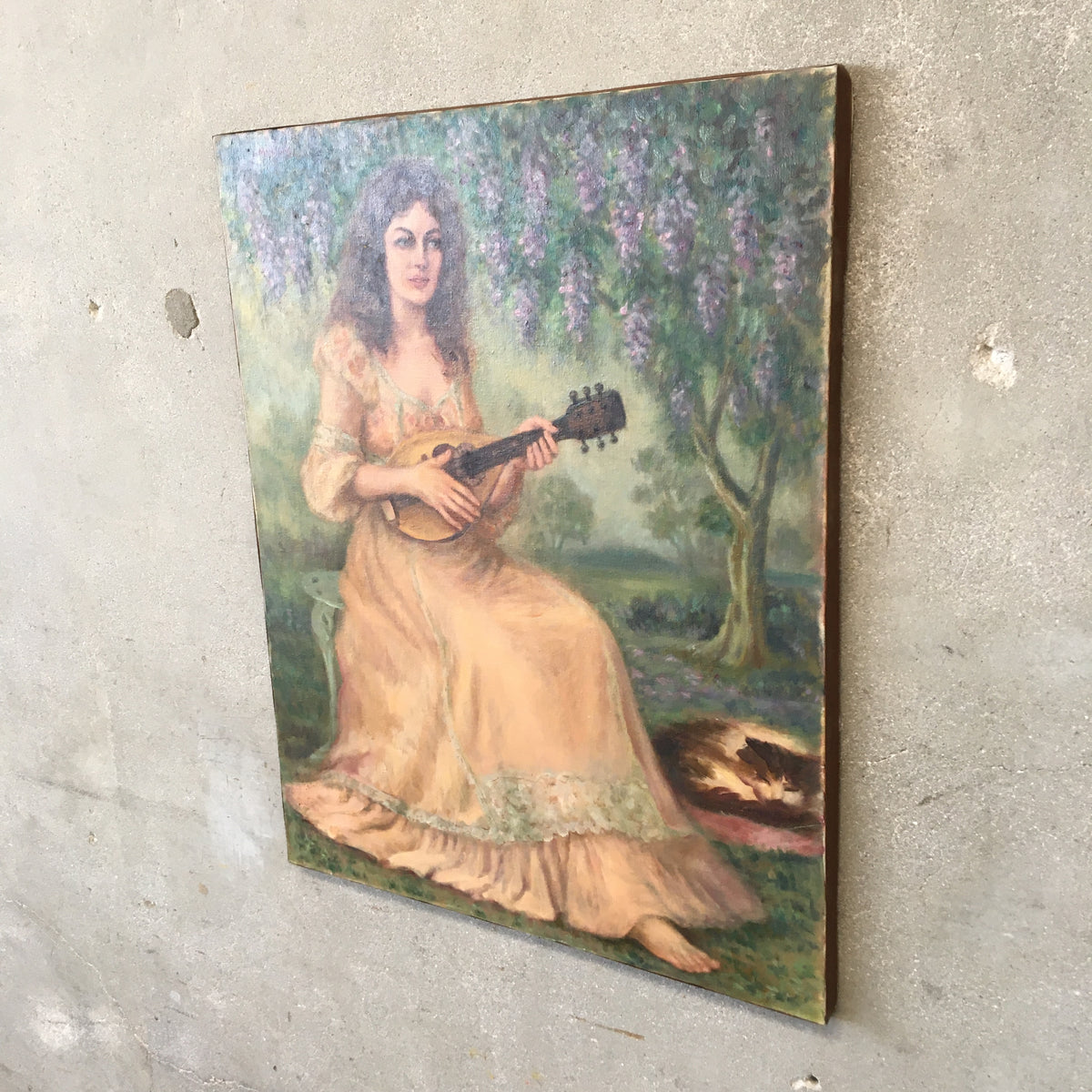 1979 Signed Oil Painting "Dierdre" by Grace Elizabeth Mallon