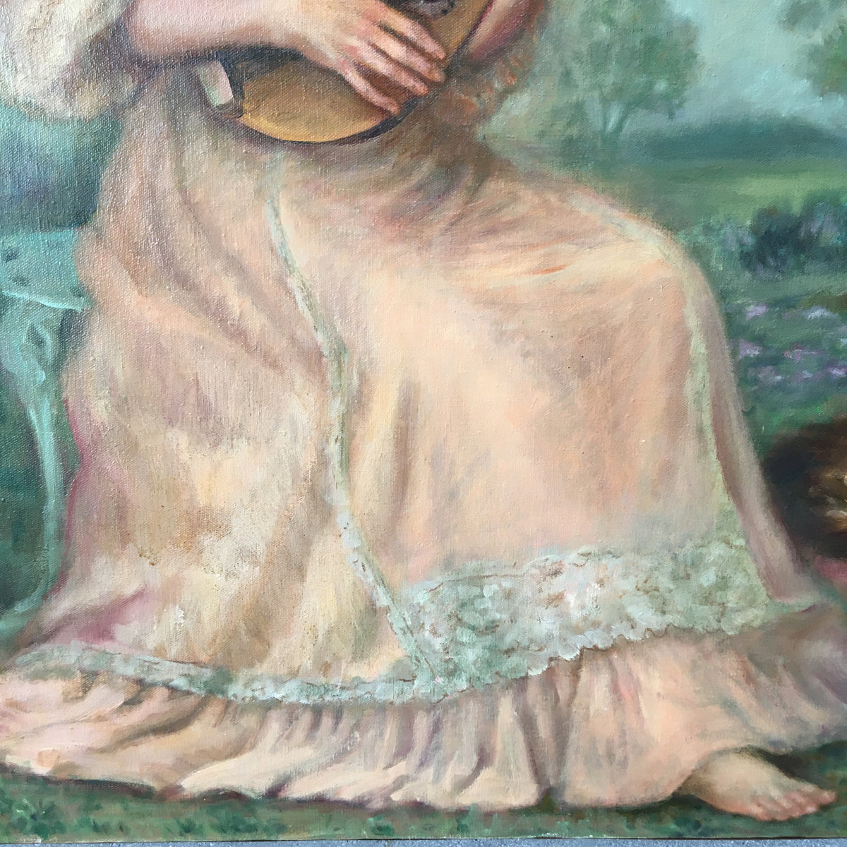 1979 Signed Oil Painting "Dierdre" by Grace Elizabeth Mallon