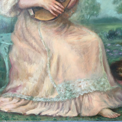 1979 Signed Oil Painting "Dierdre" by Grace Elizabeth Mallon