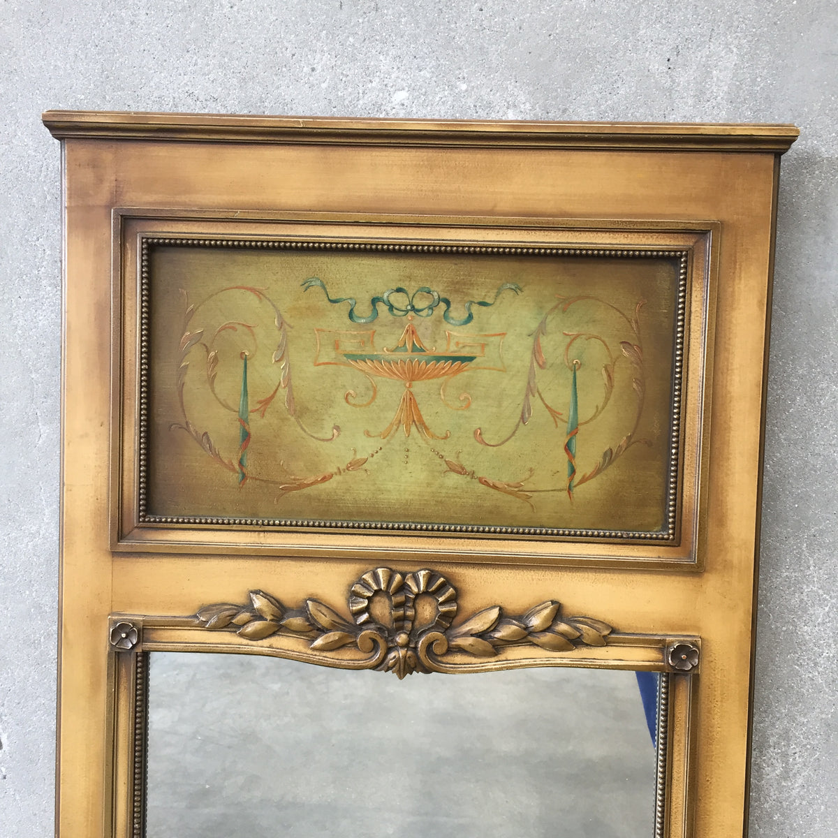 Vintage Trumeau Mirror