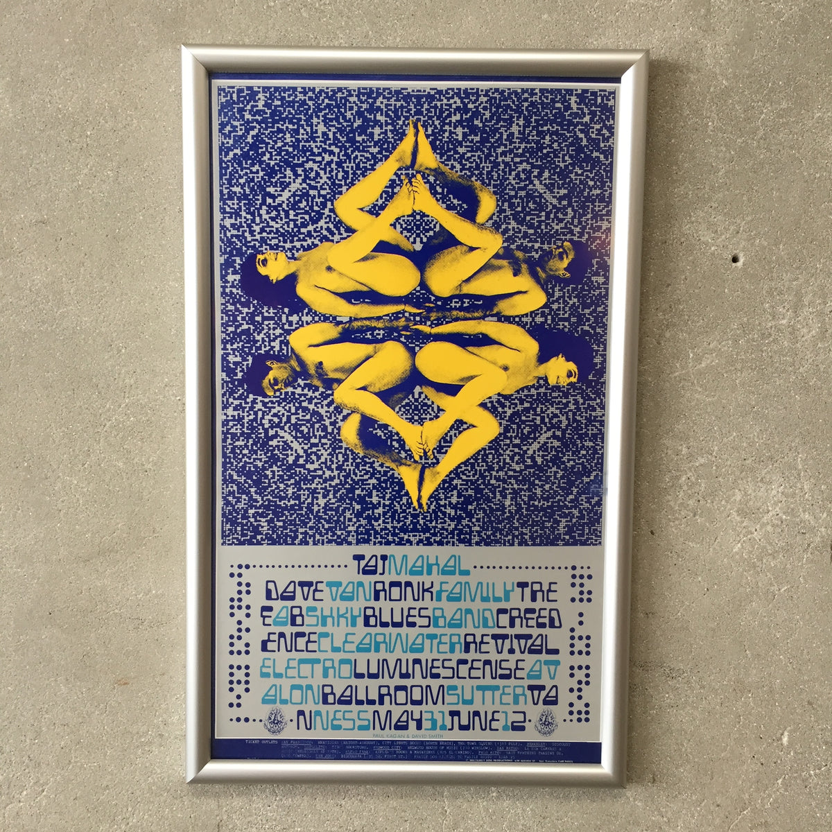 Framed Taj Mahal Poster
