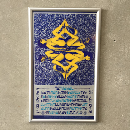 Framed Taj Mahal Poster