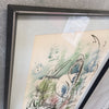 Mid Century Modern Watercolor Signed Ruffindale