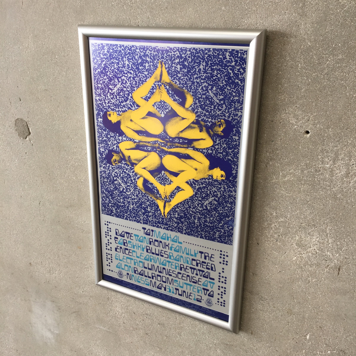 Framed Taj Mahal Poster