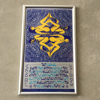 Framed Taj Mahal Poster
