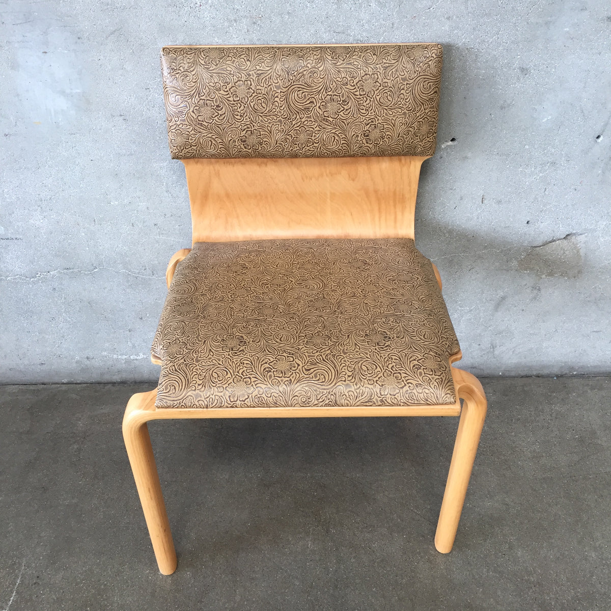 Mid Century Sanders Bentwood Stacking Chair