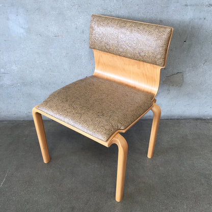 Mid Century Sanders Bentwood Stacking Chair