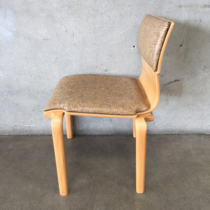 Mid Century Sanders Bentwood Stacking Chair