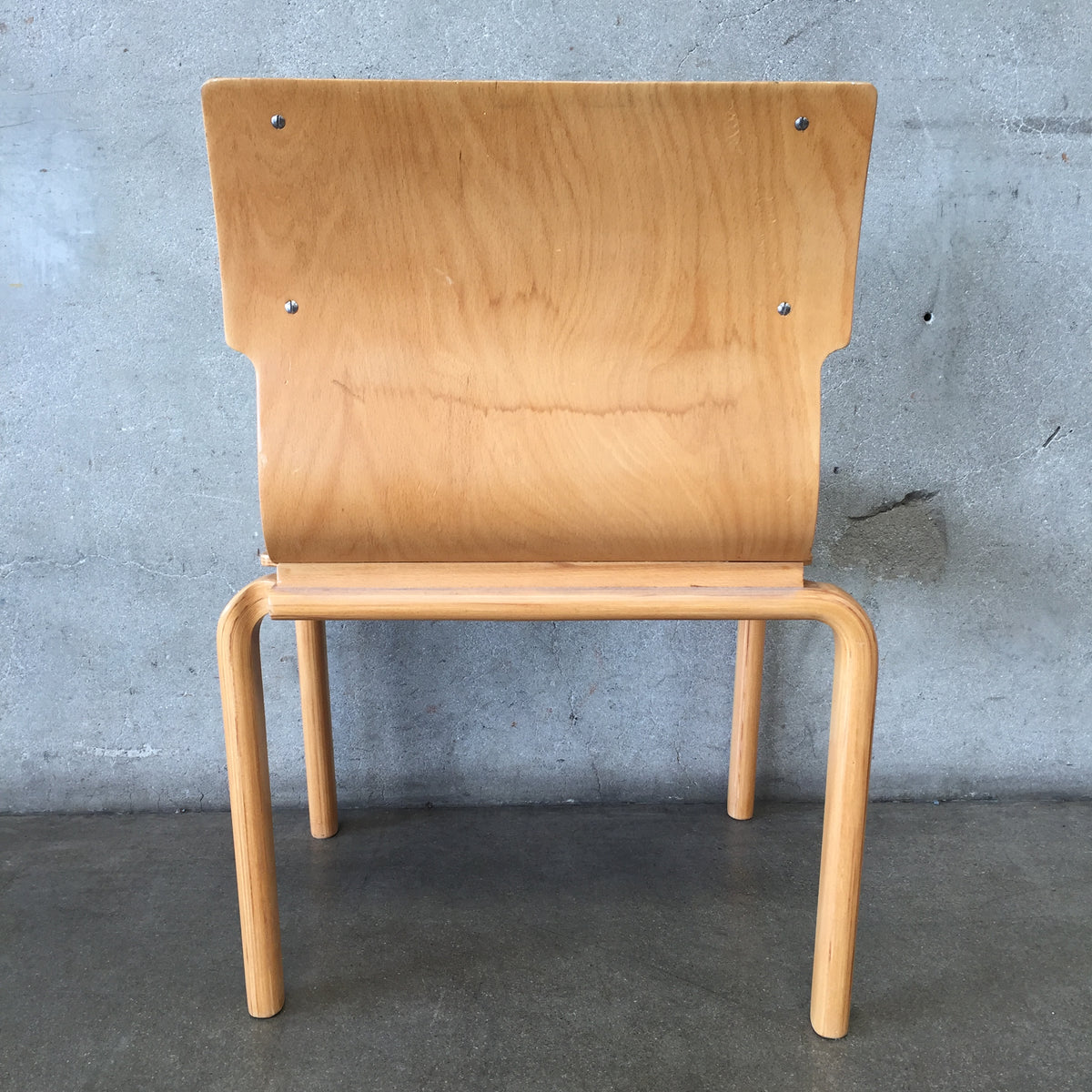 Mid Century Sanders Bentwood Stacking Chair
