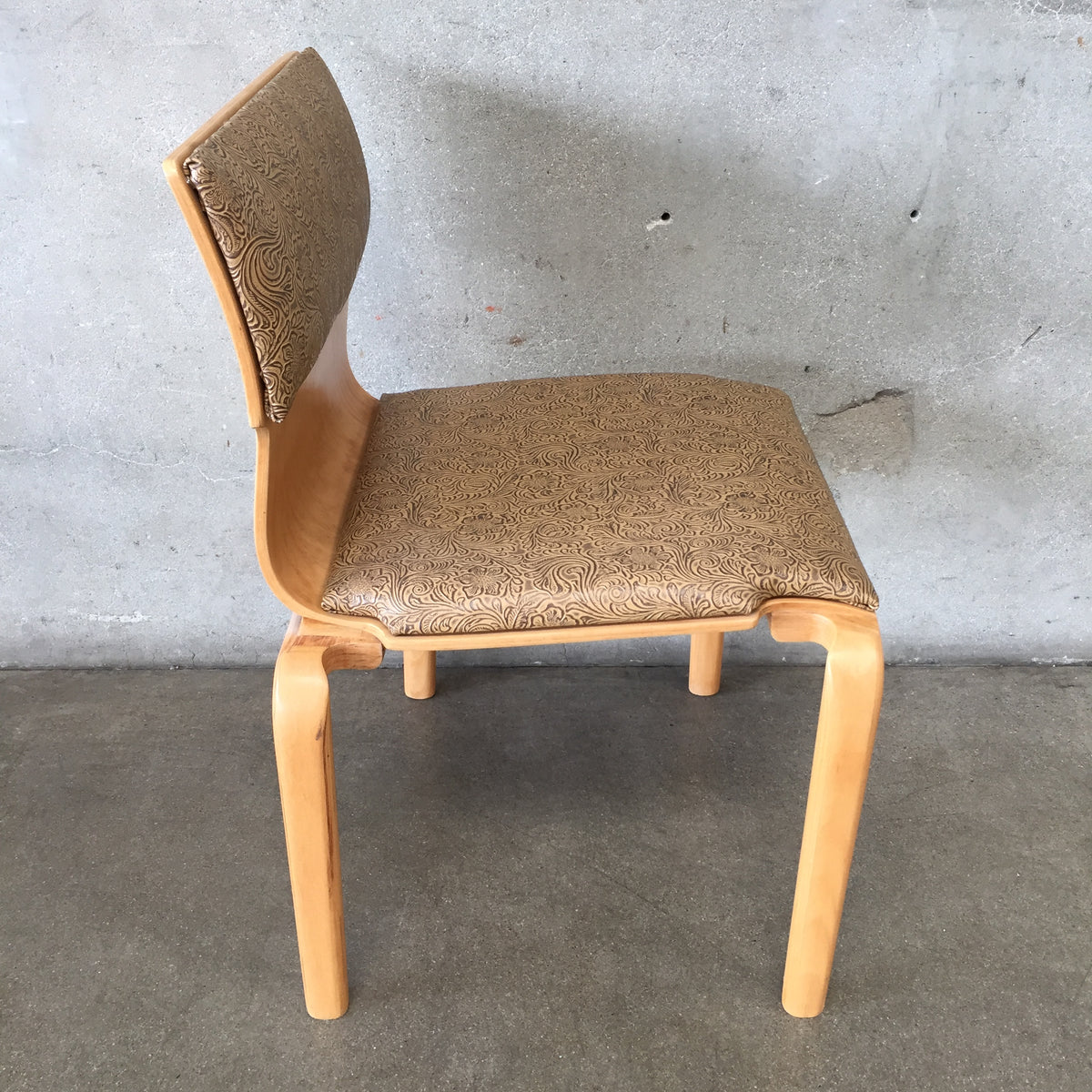 Mid Century Sanders Bentwood Stacking Chair