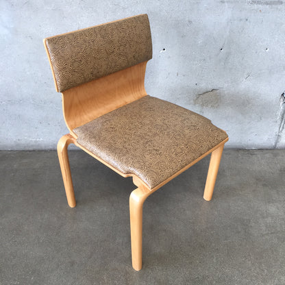 Mid Century Sanders Bentwood Stacking Chair