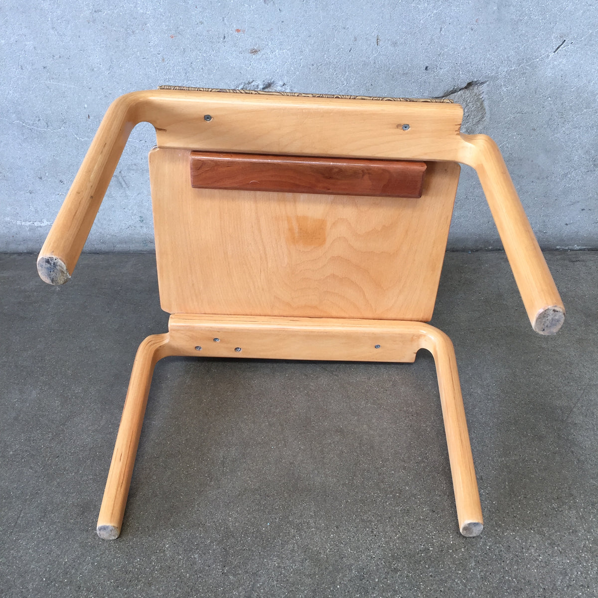 Mid Century Sanders Bentwood Stacking Chair