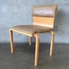 Mid Century Sanders Bentwood Stacking Chair