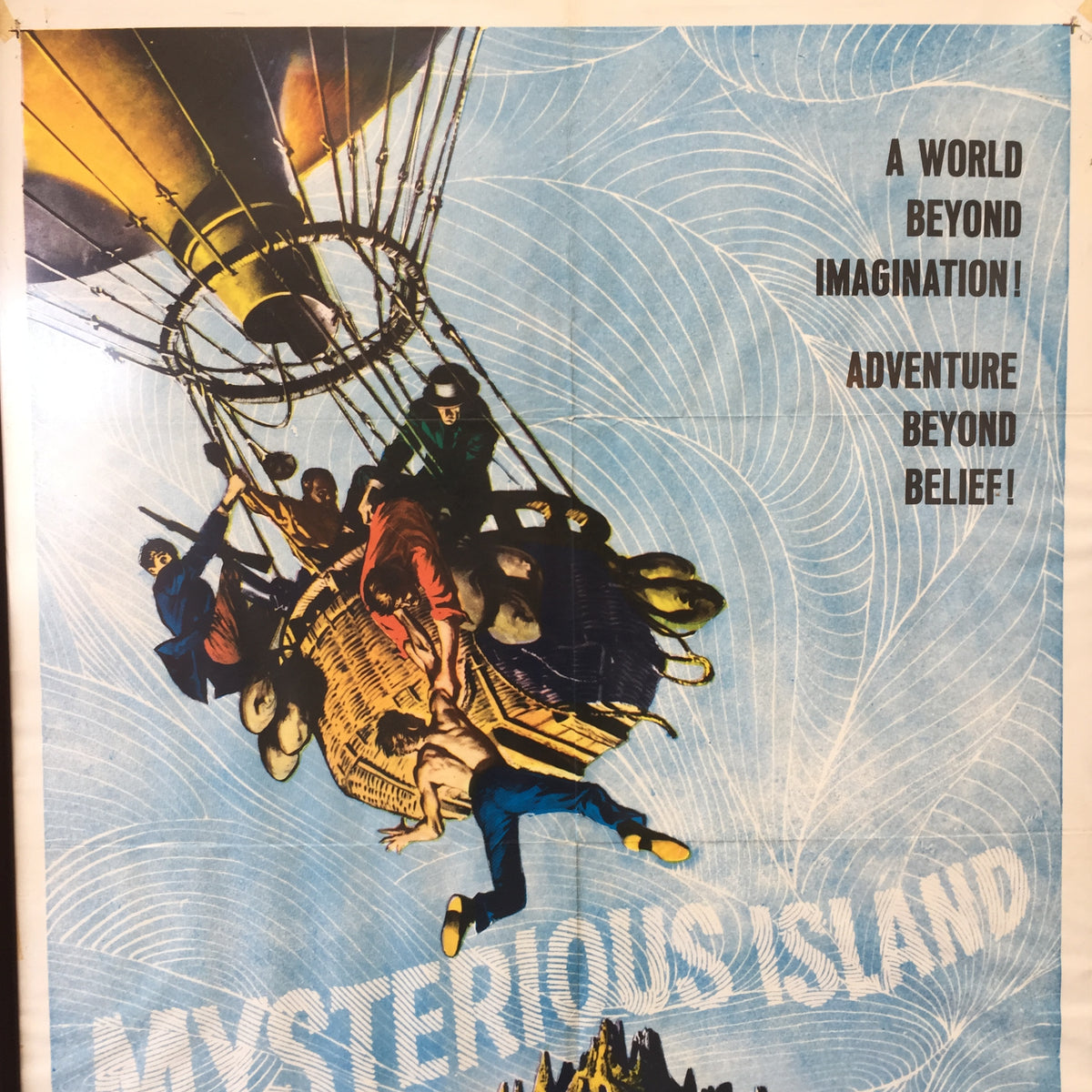 1961 Mysterious Island Original Poster