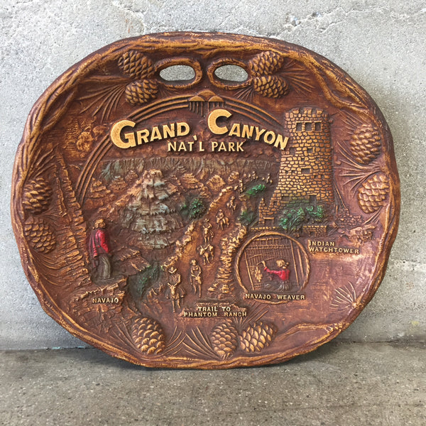 Vintage Grand Canyon National Park Serving Platter