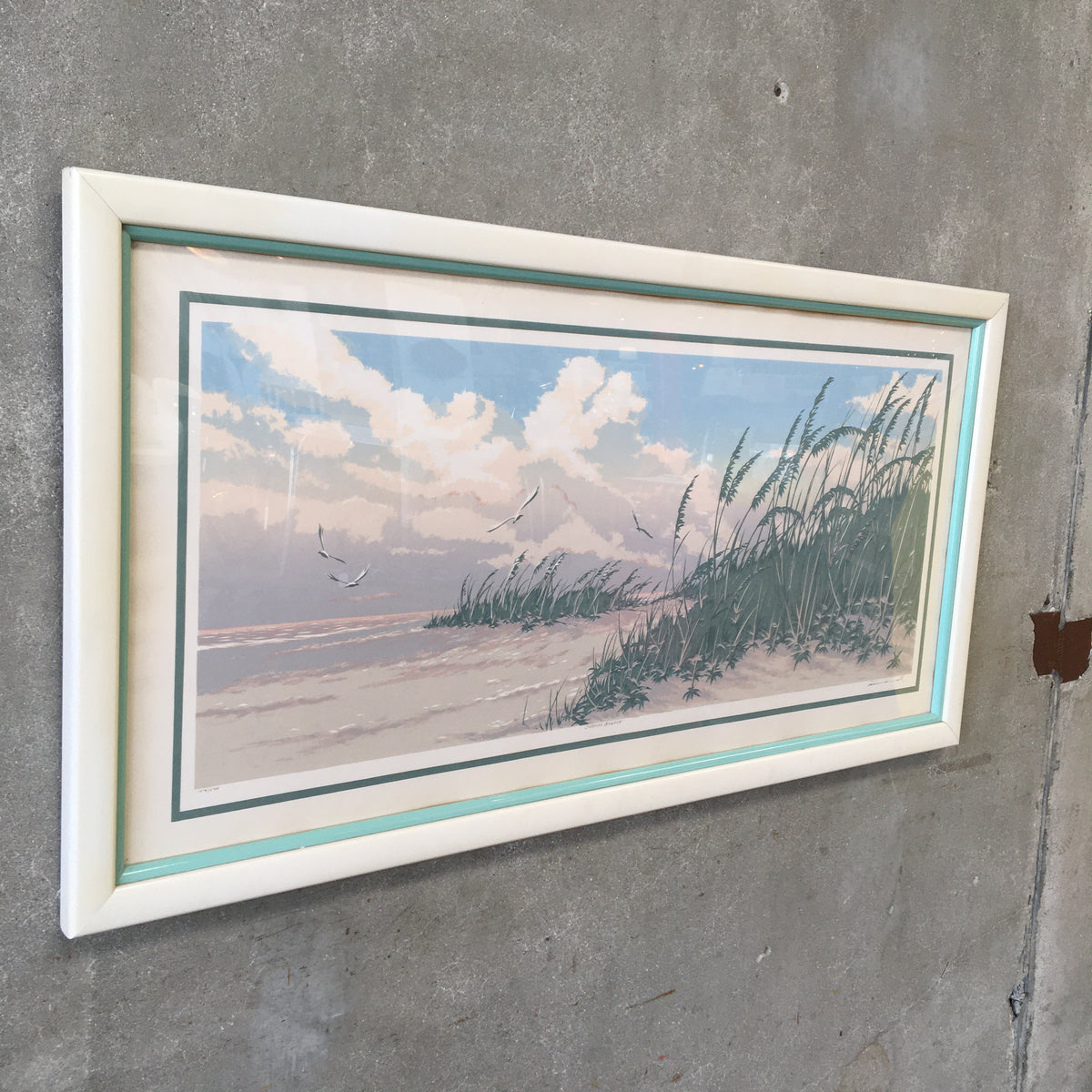 Mid Century Warren Woodward "Summer Breeze" Serigraph