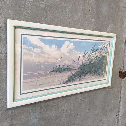 Mid Century Warren Woodward "Summer Breeze" Serigraph