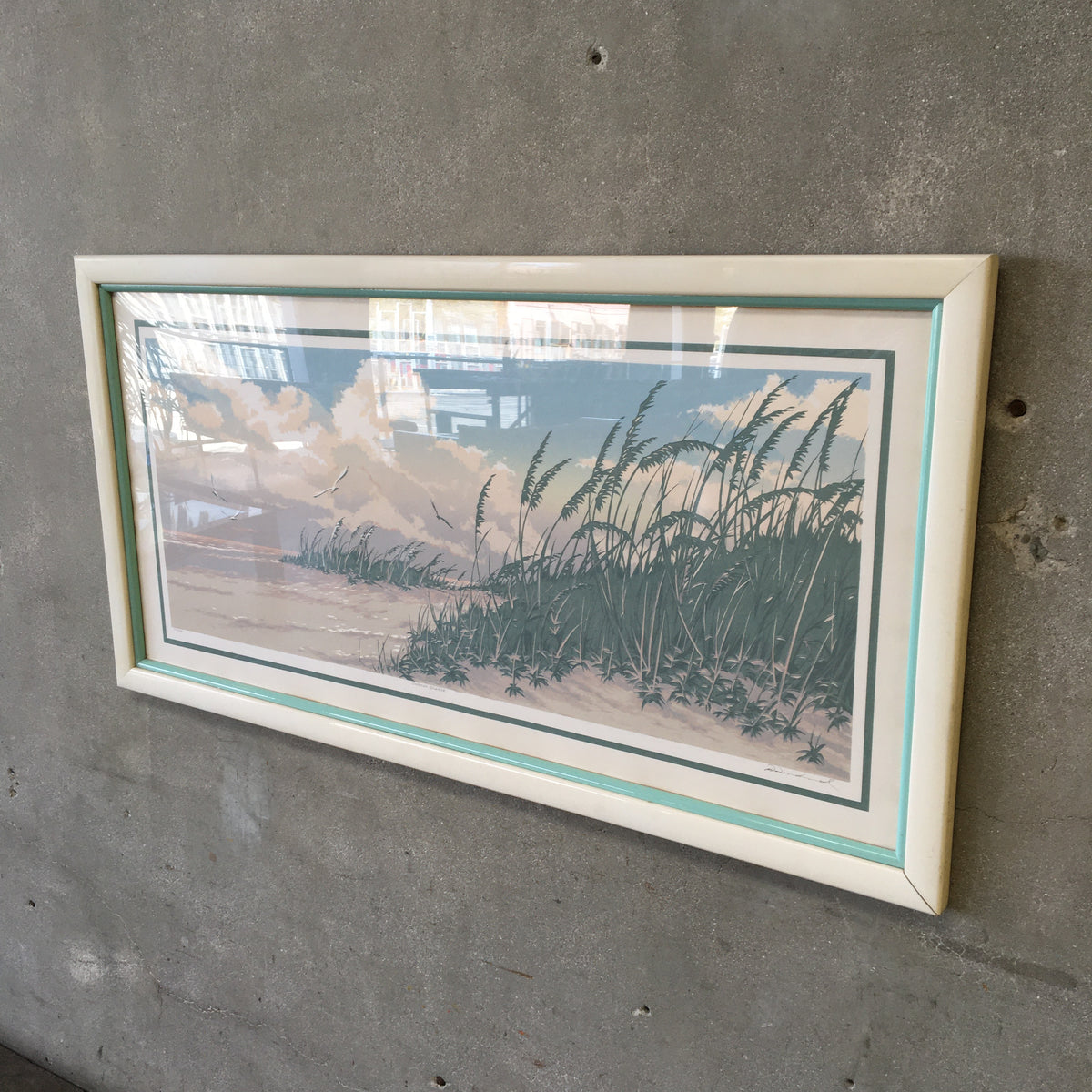 Mid Century Warren Woodward "Summer Breeze" Serigraph