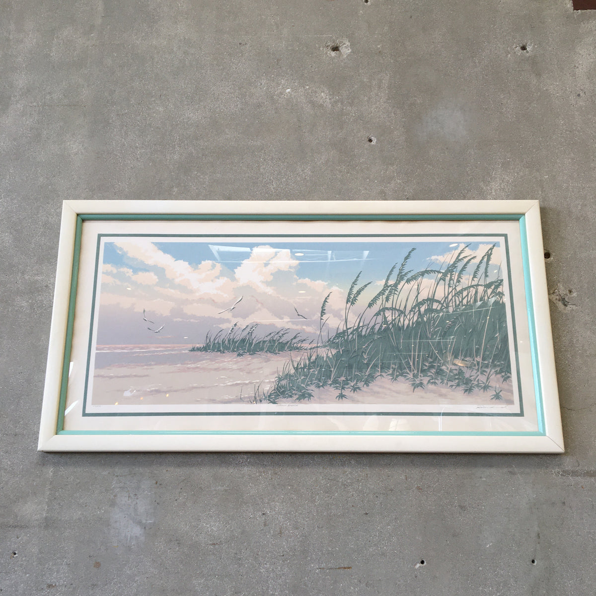 Mid Century Warren Woodward "Summer Breeze" Serigraph