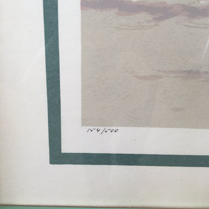 Mid Century Warren Woodward "Summer Breeze" Serigraph