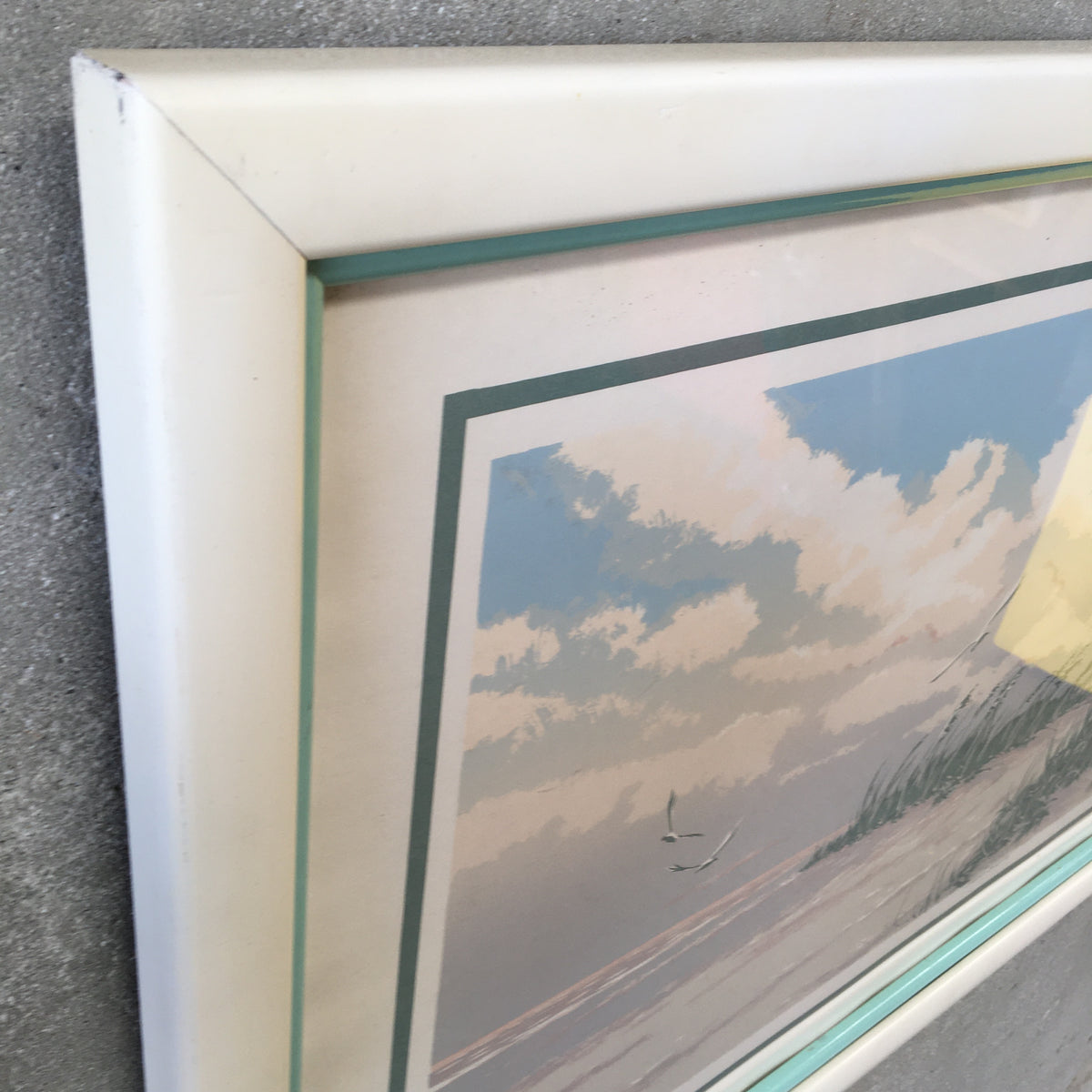 Mid Century Warren Woodward "Summer Breeze" Serigraph