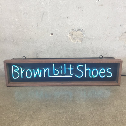 Brown-Bilt-Shoes Neon Sign