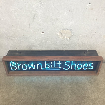 Brown-Bilt-Shoes Neon Sign