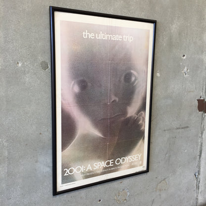 Original 2001 A Space Odyssey Framed Poster