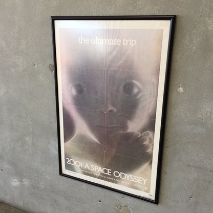 Original 2001 A Space Odyssey Framed Poster