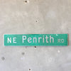 Vintage Seattle St Sign NE Penrith Rd