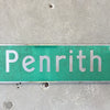 Vintage Seattle St Sign NE Penrith Rd