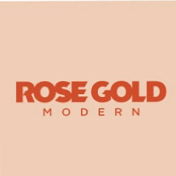 Rose Gold Modern