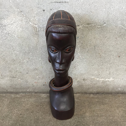 Mid Century Tribal Head