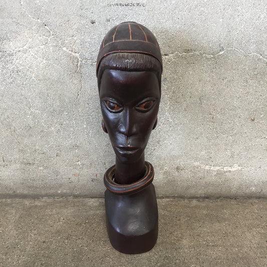 Mid Century Tribal Head