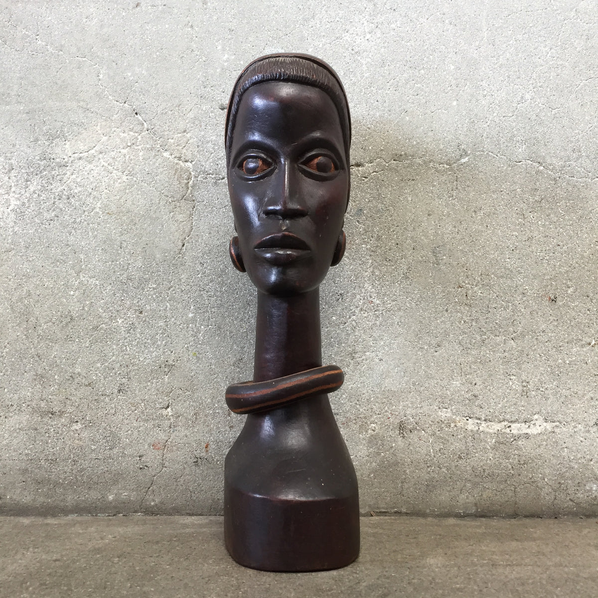 Mid Century Tribal Head