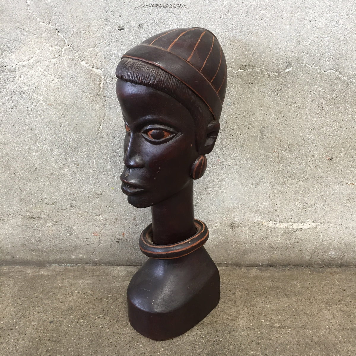 Mid Century Tribal Head
