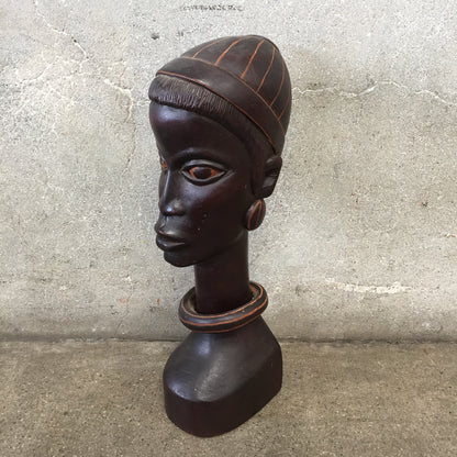 Mid Century Tribal Head
