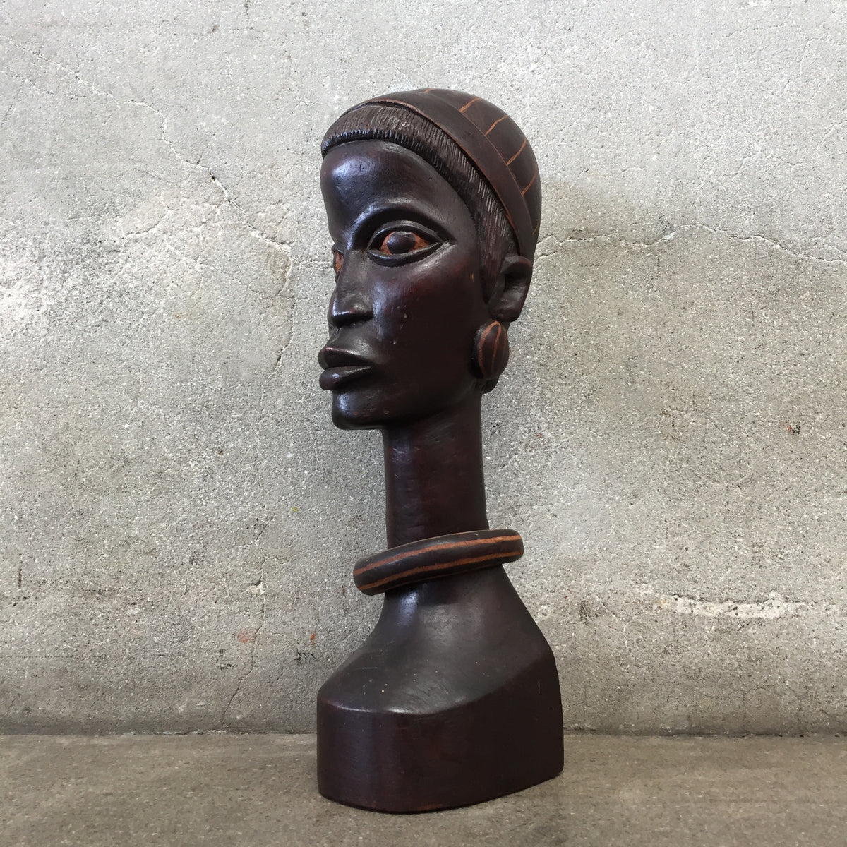 Mid Century Tribal Head